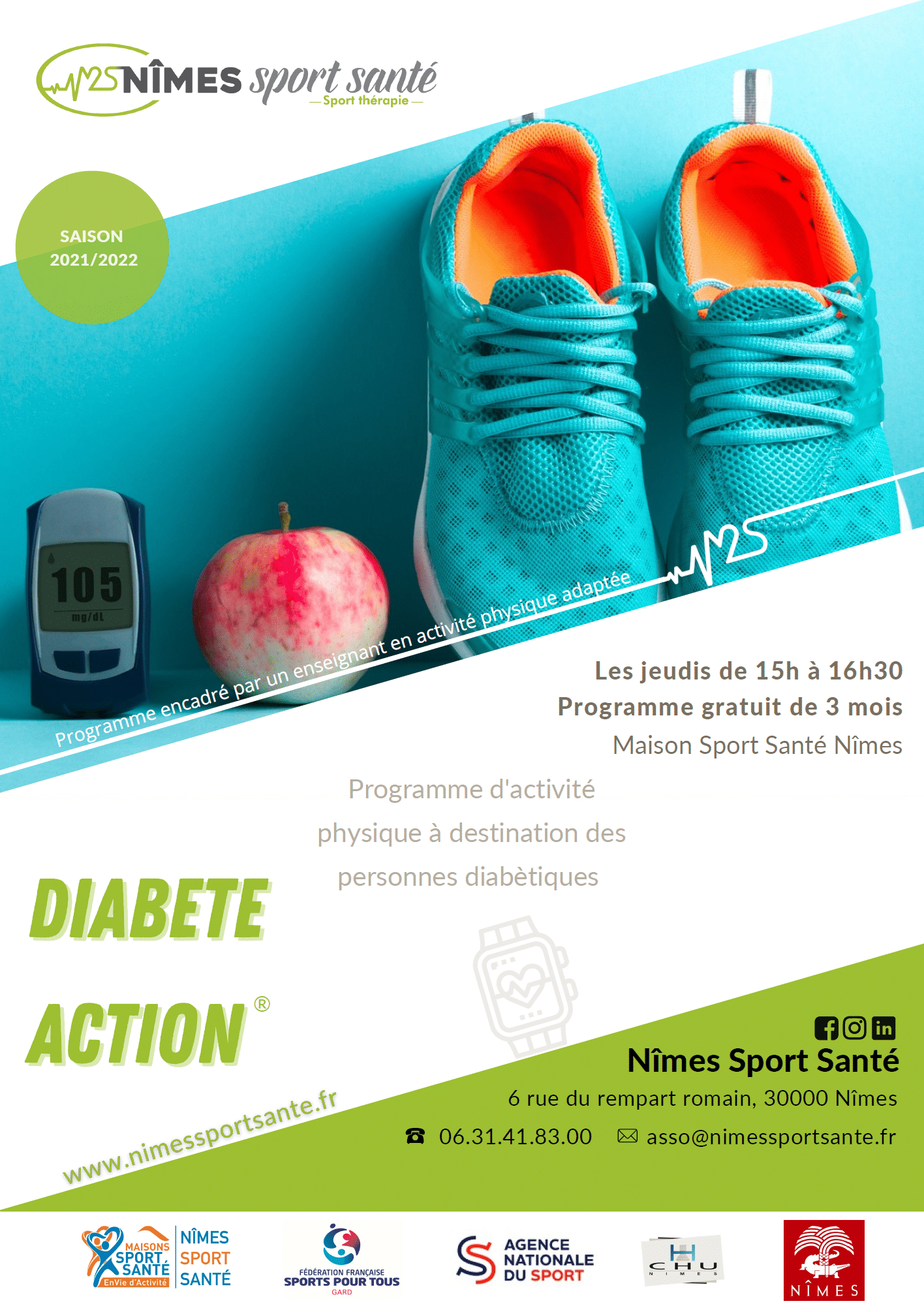 Affiche Diabète Action
