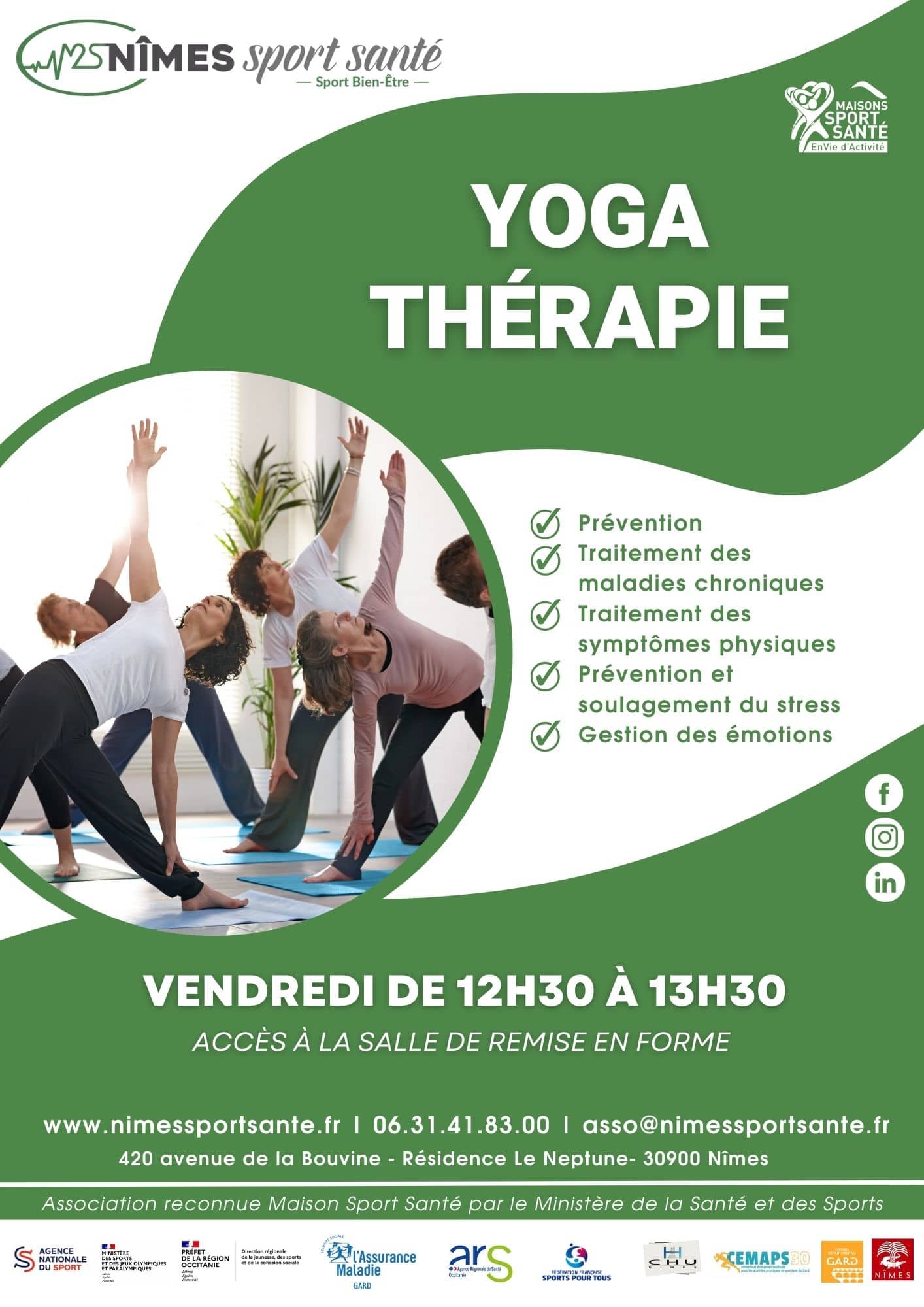 AFFICHE YOGA