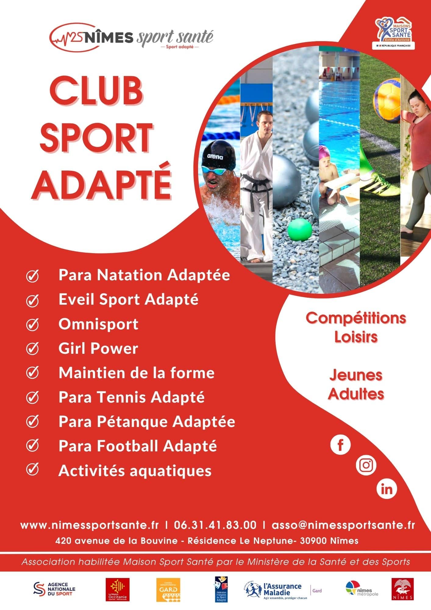 CLUB SA 26 27 Affiche club SA 25/26